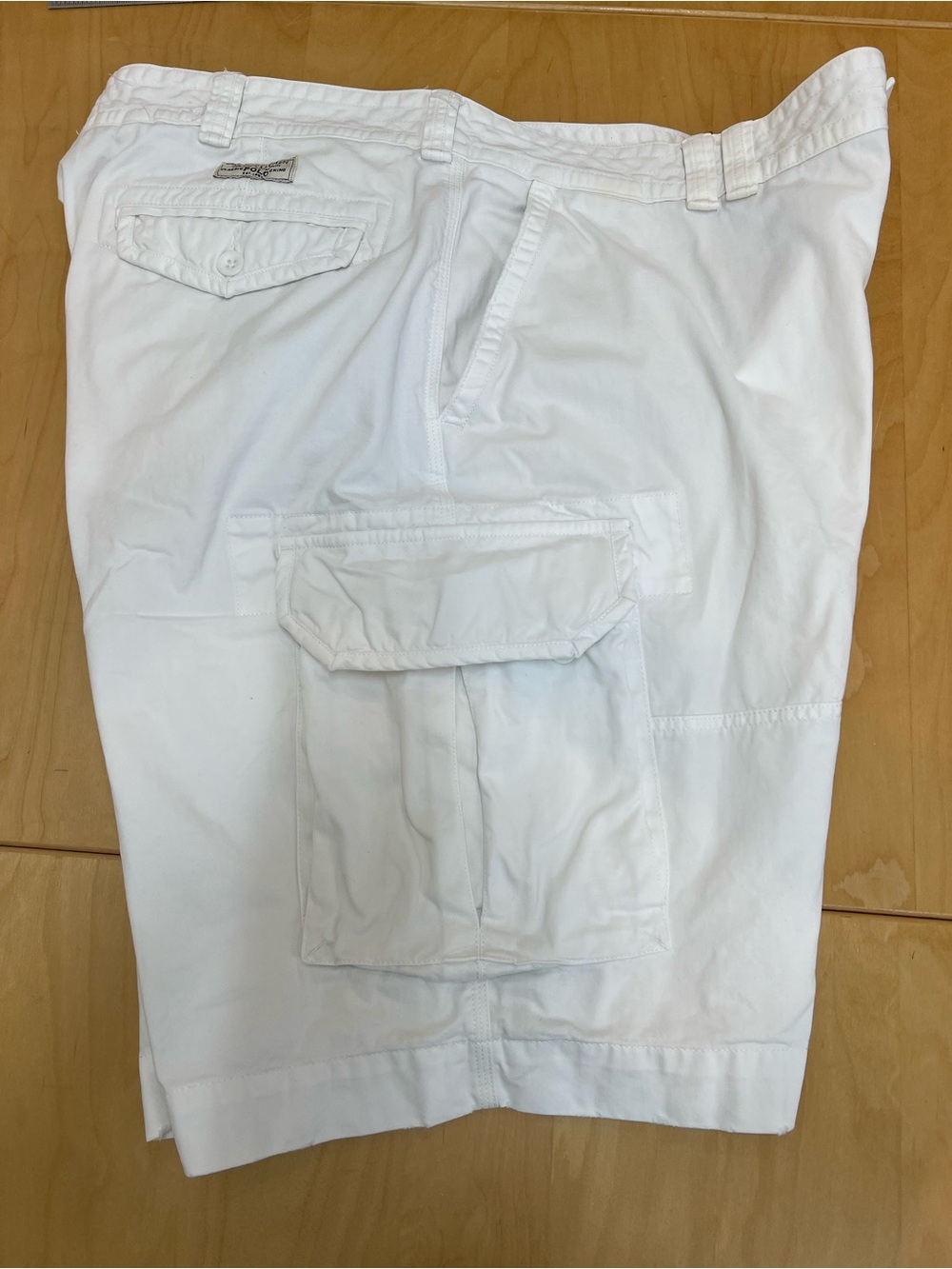 Ralph Lauren White Men's Cargo Shorts waist 50” - Picture 11 of 13